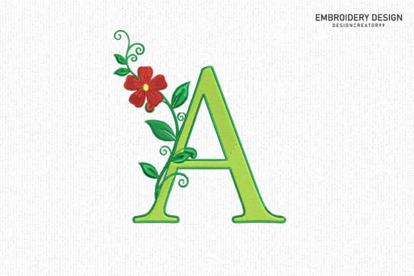 Floral Alphabet Embroidery Design Review: A Seasonal Gem