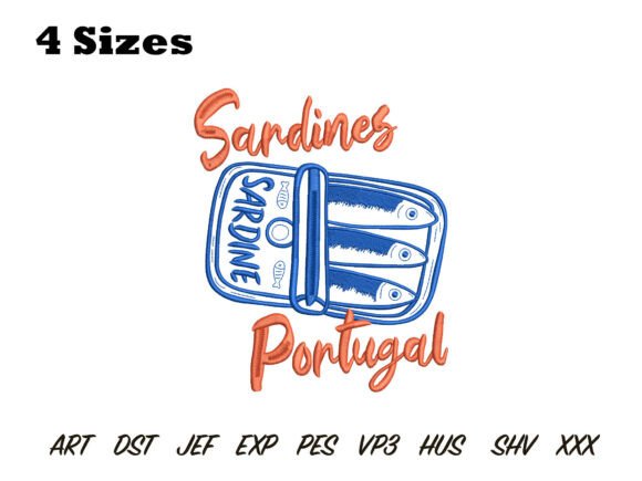 Sardines Portugal Embroidery Design Review for Real Projects